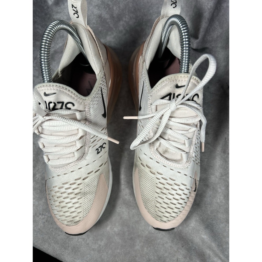 Nike Air Max 270 Women's 7.5 White Pink Running Athletic Sneakers Shoes - Picture 2 of 7